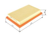 Luftfilter MERCEDES-BENZ GLE