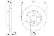Bremsscheibe LAND ROVER
