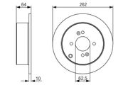 Bremsscheibe HYUNDAI GETZ
