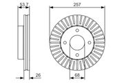 Bremsscheibe NISSAN EVALIA