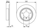 Bremsscheibe MINI MINI PACEMAN