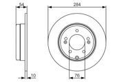 Bremsscheibe HYUNDAI ix35