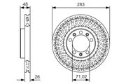 Bremsscheibe PEUGEOT 308 SW
