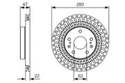 Bremsscheibe SUZUKI SX4 S-Cross