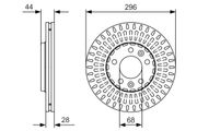 Bremsscheibe NISSAN PRIMASTAR