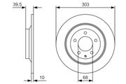Bremsscheibe MAZDA CX-5