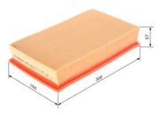 Luftfilter AUDI 100