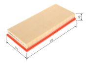 Luftfilter MERCEDES-BENZ 190