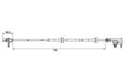 Sensor, Raddrehzahl MITSUBISHI COLT
