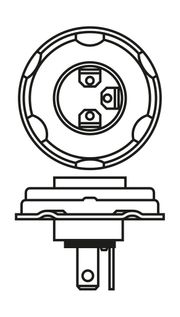 Glühlampe, Hauptscheinwerfer DAIHATSU