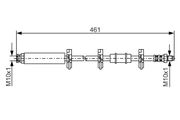 Bremsschlauch CITROËN