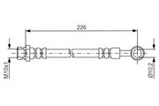 Bremsschlauch KIA