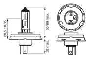 Glühlampe, Hauptscheinwerfer CITROËN C1