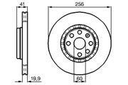 Bremsscheibe OPEL ASTRA