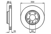 Bremsscheibe AUDI A3