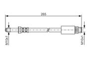 Bremsschlauch BMW X1