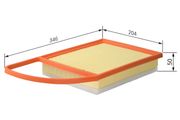 Luftfilter MITSUBISHI ASX