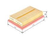 Luftfilter TOYOTA PRIUS