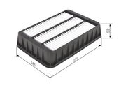 Luftfilter MITSUBISHI L 400