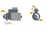 Starter MERCEDES-BENZ VANEO