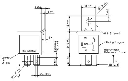 Produktbild für Relais, Kraftstoffpumpe