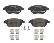 Bremsbelagsatz, Scheibenbremse BREMBO XTRA LINE PEUGEOT 307