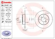 Bremsscheibe RENAULT RAPID