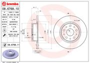Bremsscheibe ALFA ROMEO 166