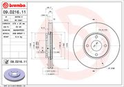 Bremsscheibe COATED DISC LINE FORD ECOSPORT