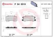 Bremsbelagsatz, Scheibenbremse PEUGEOT 4007