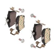 Bremsbelagsatz, Scheibenbremse PEUGEOT PARTNER Tepee