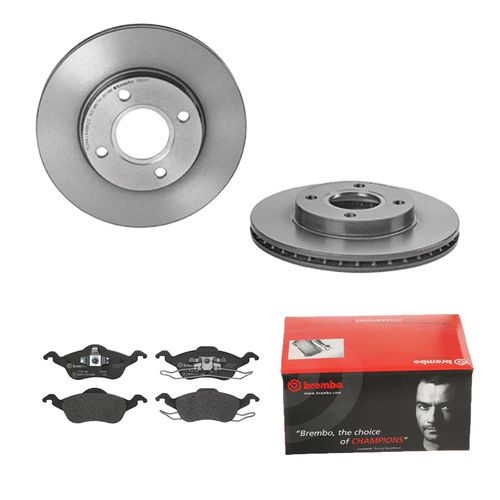 Produktbild für Bremsensatz-Vorderachse COATED DISC LINE / STANDARD