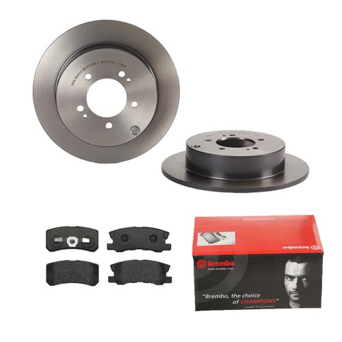Produktbild für Bremsensatz-Hinterachse COATED DISC LINE / STANDARD