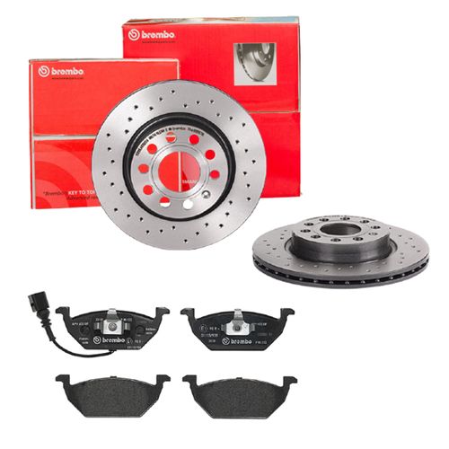 Produktbild für Bremsensatz-Vorderachse XTRA LINE / STANDARD