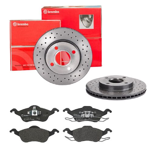 Produktbild für Bremsensatz-Vorderachse XTRA LINE / STANDARD