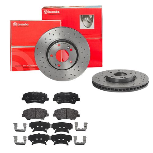 Produktbild für Bremsensatz-Vorderachse XTRA LINE / STANDARD