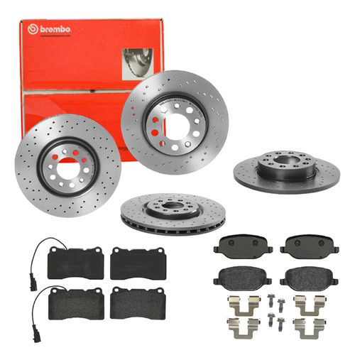 Produktbild für Bremsensatz-Vorn und Hinten