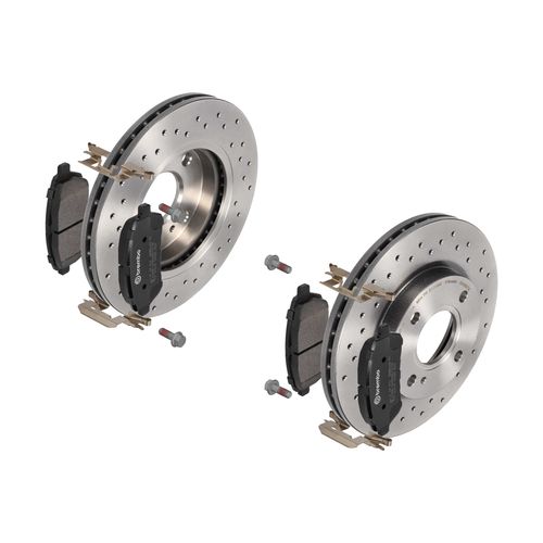 Produktbild für Bremsensatz-Vorderachse XTRA LINE / STANDARD