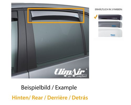 Produktbild für Master (hintere Türen) stark getönt