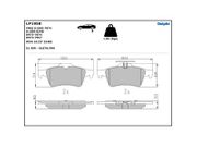 Bremsbelagsatz, Scheibenbremse OPEL VECTRA