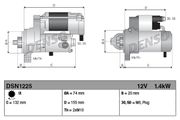Starter TOYOTA HIACE