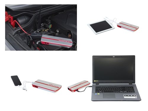 Produktbild für Kraftpaket Powerbank mit Starthilfefunktion 18.000 mAh
