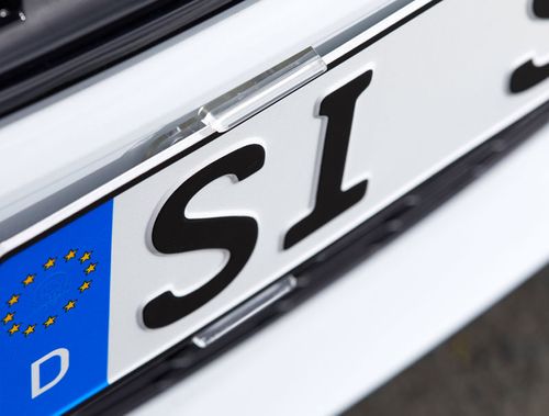 Produktbild für Kennzeichenhalter [Simple-Fix transparent]
