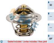 Thermostat, Kühlmittel NISSAN TIIDA