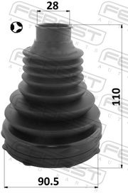 Faltenbalg, Antriebswelle FORD RANGER