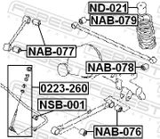 Staubschutzsatz, Stoßdämpfer NISSAN PATHFINDER