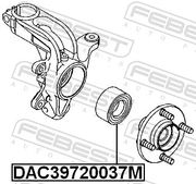 Radlager FORD TOURNEO COURIER