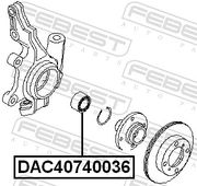 Radlager MITSUBISHI PAJERO PININ
