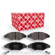 Bremsbelagsatz, Scheibenbremse CITROËN C2