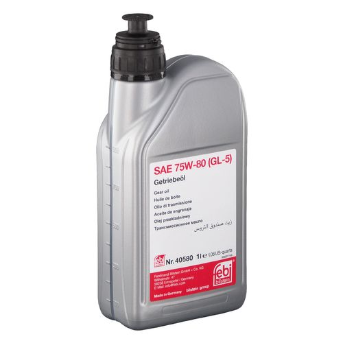 Produktbild für Getriebeöl SAE 75W-80 (gelb) (1L)